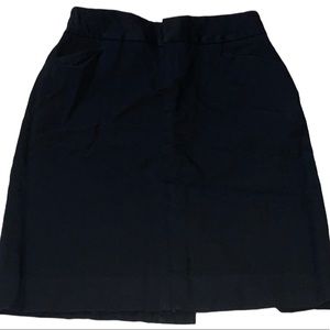 Banana Republic Black Pencil Skirt, Size 0Petite